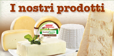 i nostri prodotti caseari: formaggio, burro, ricotta